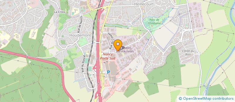 localisation de l'entreprise REMY DURAND  HOUDEMONT