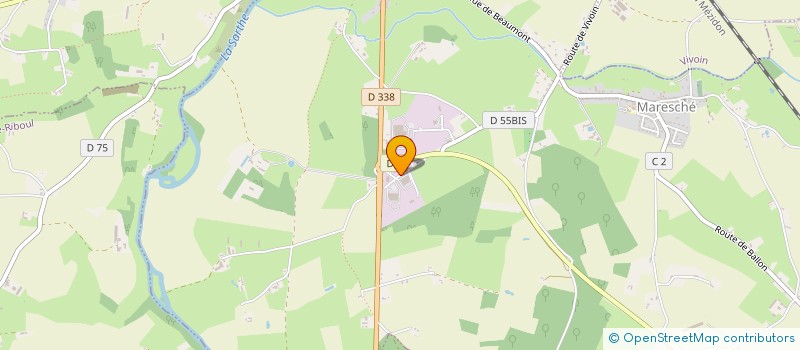 localisation de l'entreprise REMY EBENISTERIE MENUISERIE Y à MARESCHE