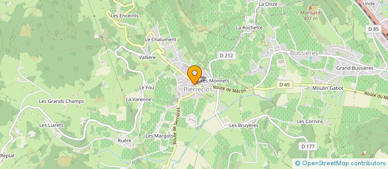 localisation de l'entreprise REMY FORTUNE à PIERRECLOS