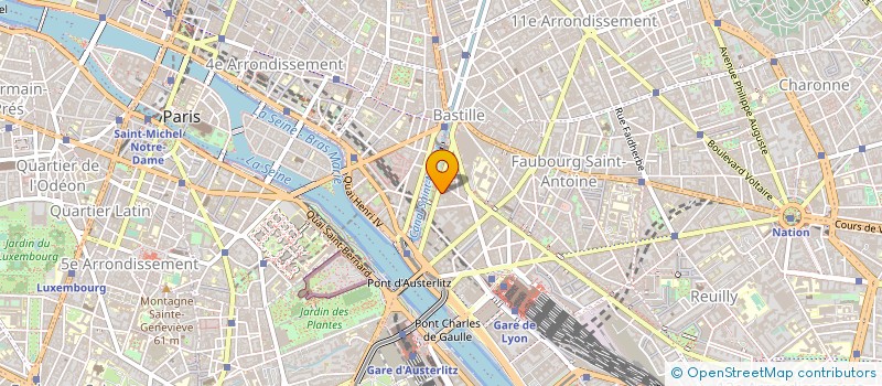 localisation de l'entreprise REMY GARNIER SA  PARIS