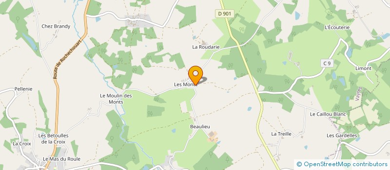 localisation de l'entreprise REMY GESLAND  VAYRES