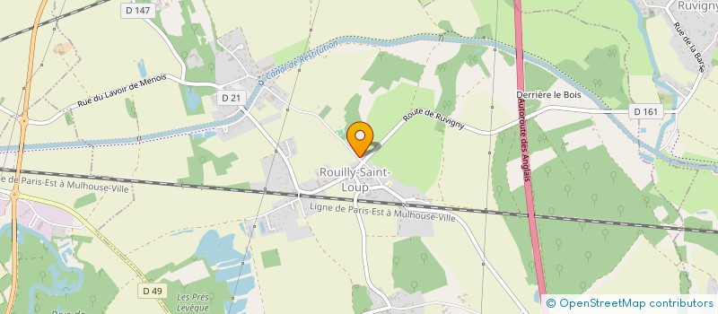 localisation de l'entreprise REMY-GOLAY  ROUILLY-SAINT-LOUP