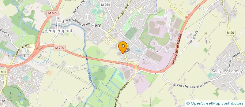 localisation de l'entreprise REMY LENFANT ET COMPAGNIE à HEM