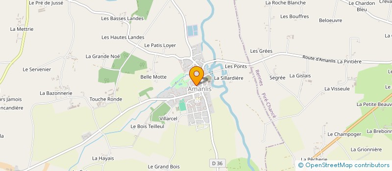 localisation de l'entreprise REMY LOTH à AMANLIS