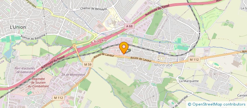 localisation de l'entreprise REMY MAINTENAT  MONTRABE