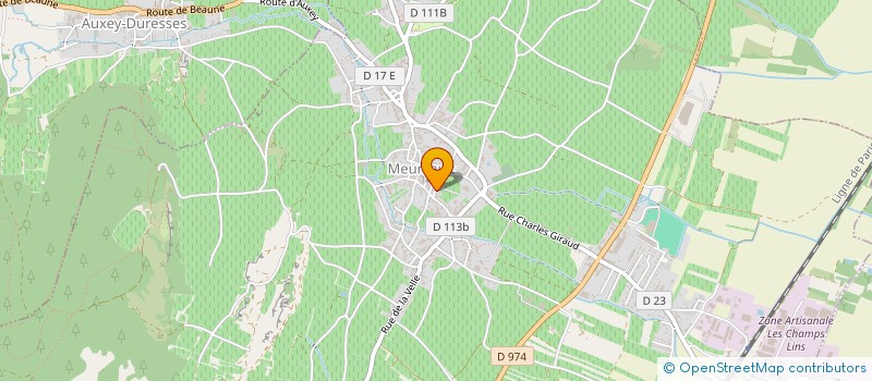 localisation de l'entreprise REMY MARTINERIE à MEURSAULT