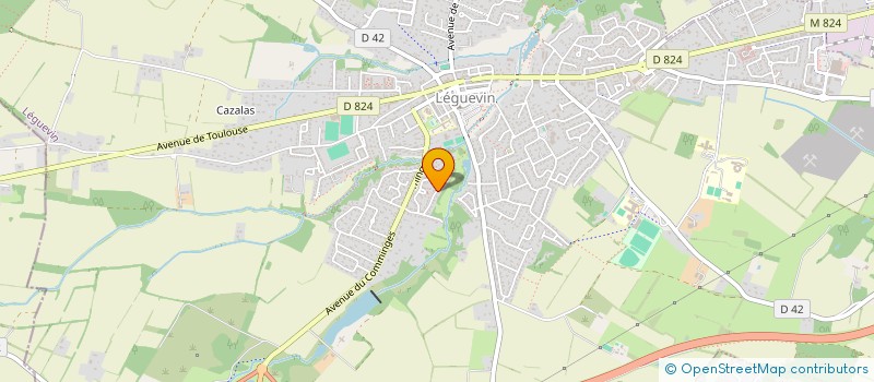 localisation de l'entreprise REMY PAUL A  TOULOUSE