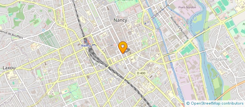 localisation de l'entreprise REMY PERROT à NANCY