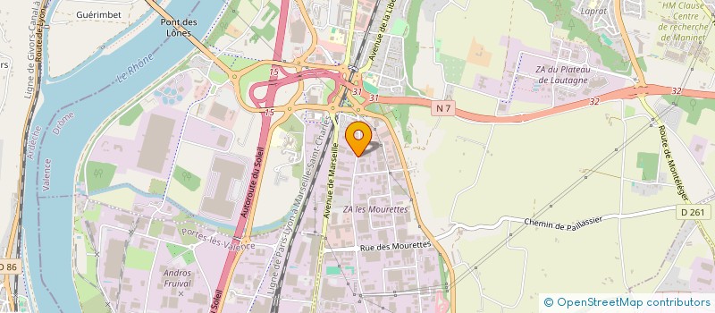 localisation de l'entreprise REMY PMG  SAINT-PERAY