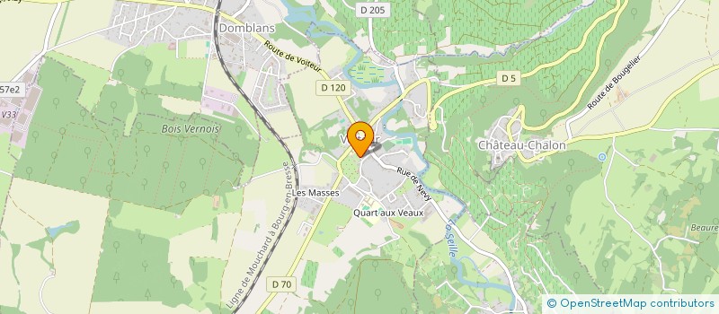 localisation de l'entreprise REMY PROST  PLASNE