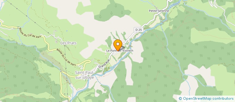 localisation de l'entreprise REMY SIGNORET  SAINT-PAUL-SUR-UBAYE