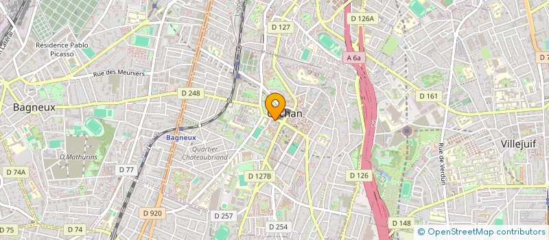 localisation de l'entreprise REMY & WEIEN  CACHAN