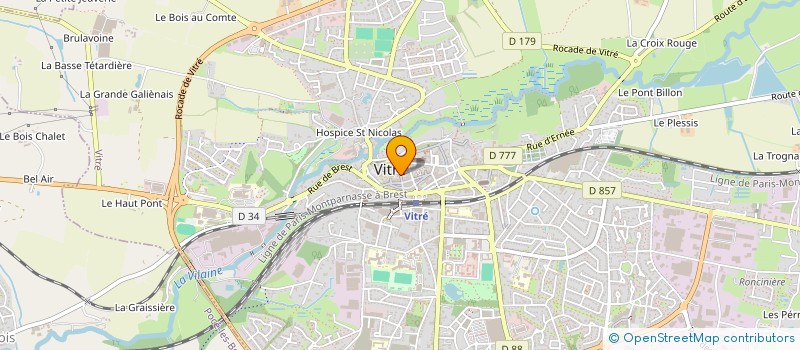 localisation de l'entreprise REMYLICE  VITRE
