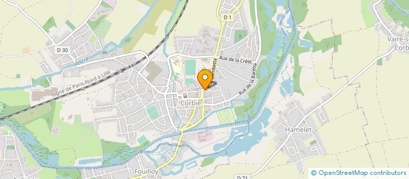 localisation de l'entreprise REN'DELFLEURS à CORBIE