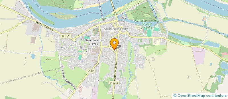 localisation de l'entreprise REN HOME à SULLY-SUR-LOIRE