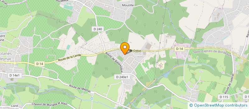 localisation de l'entreprise REN'HOME  CAMBLANES-ET-MEYNAC