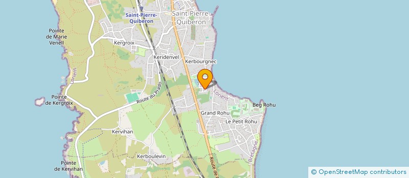localisation de l'entreprise REN MAI  SAINT-PIERRE-QUIBERON
