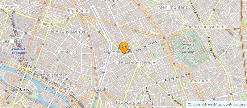 localisation de l'entreprise REN'O  PARIS