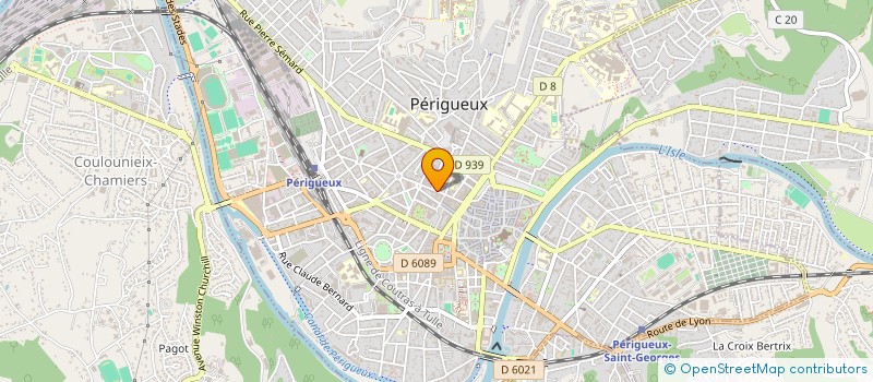 localisation de l'entreprise REN'OP 24 à PERIGUEUX