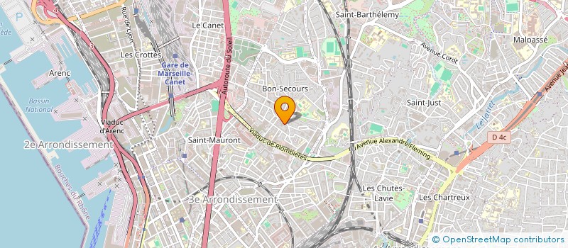 localisation de l'entreprise REN OVER à MARSEILLE