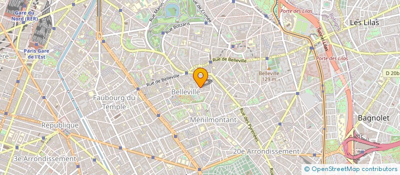 localisation de l'entreprise REN SARL  PARIS