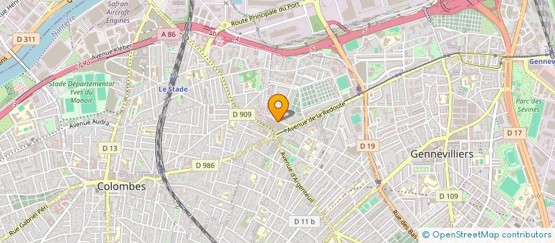 localisation de l'entreprise REN SOL à ASNIERES-SUR-SEINE