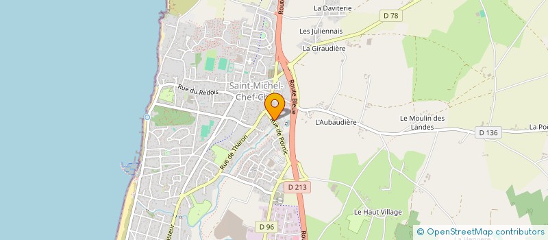 localisation de l'entreprise REN'UP  SAINT-MICHEL-CHEF-CHEF