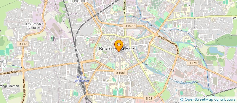 localisation de l'entreprise REN & YAO à BOURG-EN-BRESSE