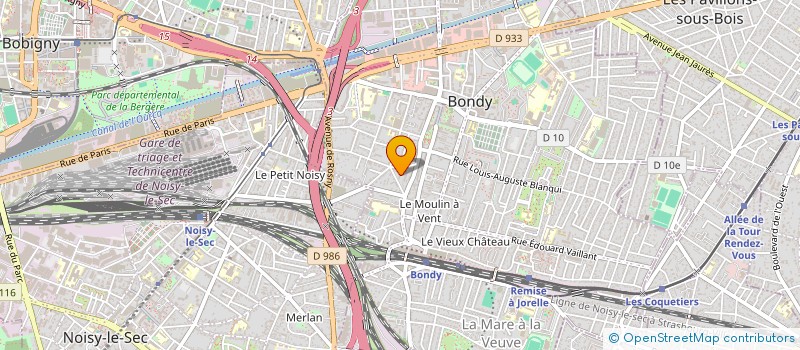 localisation de l'entreprise REN-ZHENG  BONDY