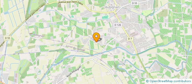 localisation de l'entreprise RENA  AUBIGNAN