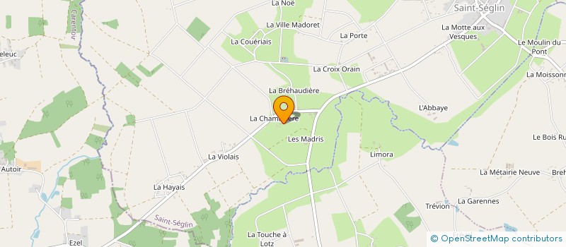 localisation de l'entreprise RENAC TRANSPORTS à SAINT-SEGLIN