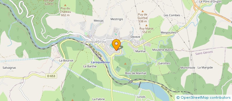 localisation de l'entreprise RENACLAND à LAROQUEBROU