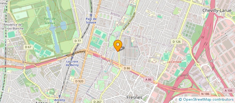 localisation de l'entreprise RENAFAT  FRESNES