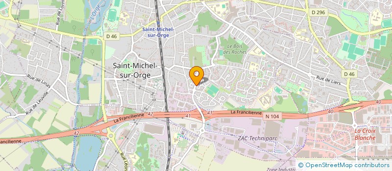 localisation de l'entreprise RENAFRIQUE  SAINT-MICHEL-SUR-ORGE