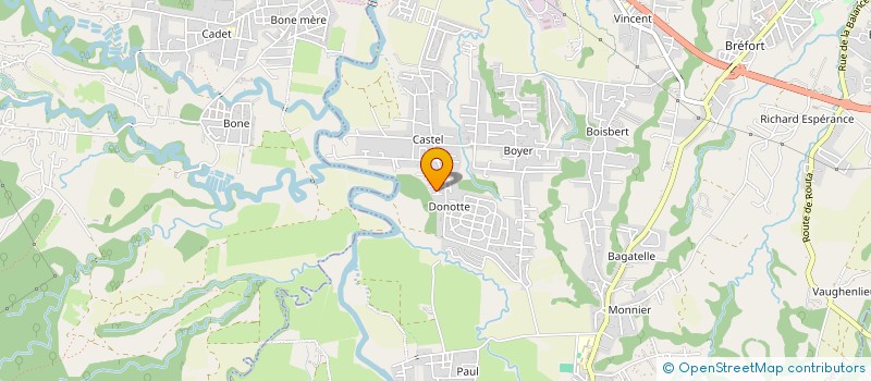 localisation de l'entreprise RENAI ' SSANCE  LAMENTIN