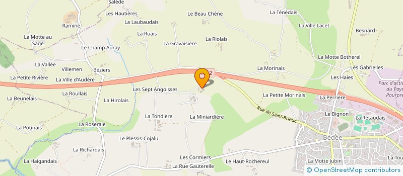 localisation de l'entreprise RENAIS à BEDEE