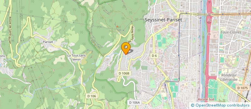 localisation de l'entreprise RENAISENS à SEYSSINET-PARISET