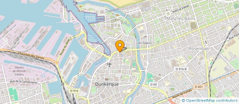 localisation de l'entreprise RENAISSANCE 2 à DUNKERQUE