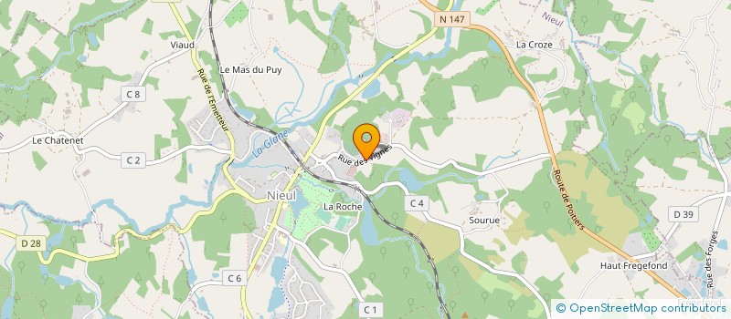 localisation de l'entreprise RENAISSANCE 2000 à NIEUL