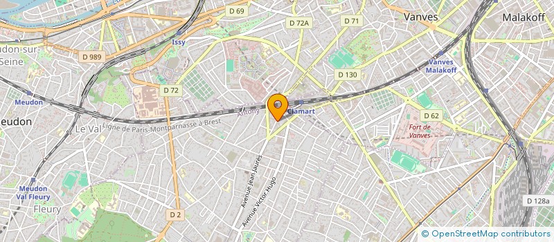 localisation de l'entreprise RENAISSANCE à CLAMART