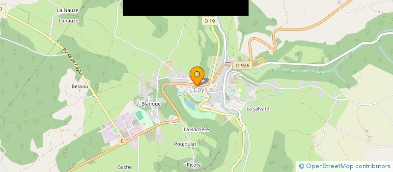 localisation de l'entreprise RENAISSANCE  CAYLUS