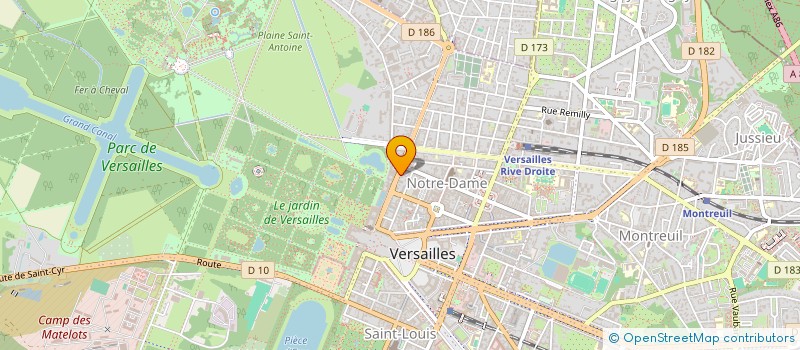 localisation de l'entreprise RENAISSANCE à VERSAILLES