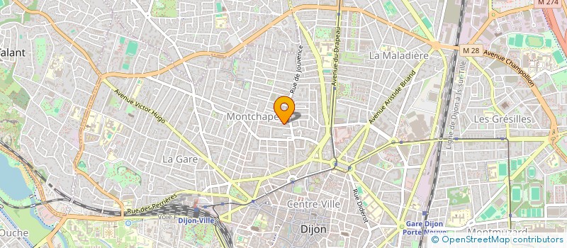 localisation de l'entreprise RENAISSANCE à DIJON