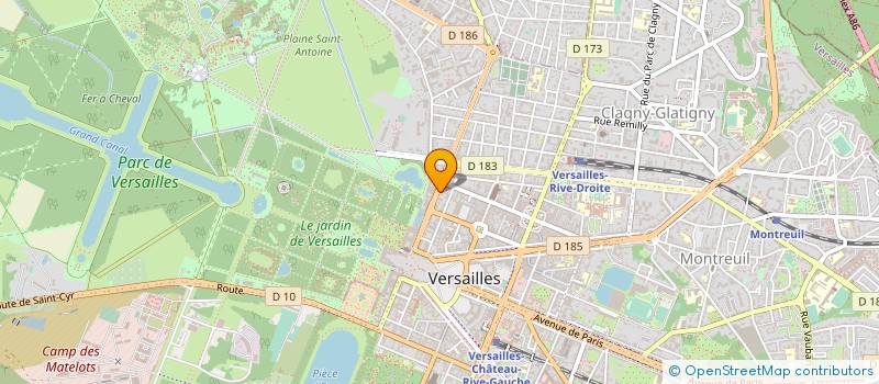 localisation de l'entreprise RENAISSANCE à VERSAILLES