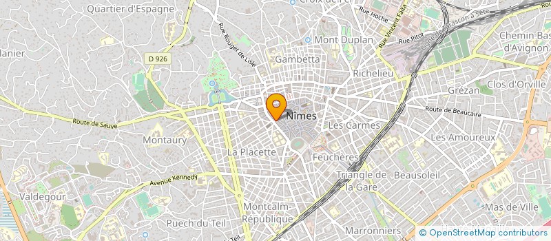 localisation de l'entreprise RENAISSANCE à NIMES