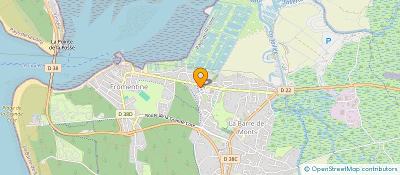 localisation de l'entreprise RENAISSANCE  LA BARRE-DE-MONTS