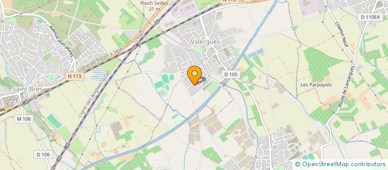 localisation de l'entreprise RENAISSANCE  VALERGUES