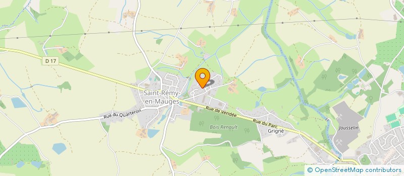 localisation de l'entreprise RENAISSANCE  MAUGES-SUR-LOIRE