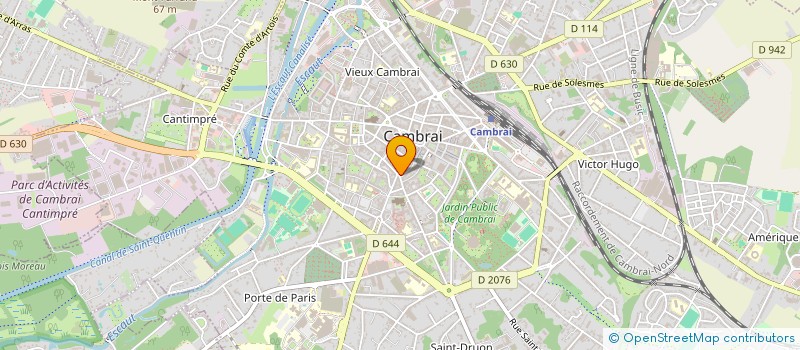 localisation de l'entreprise RENAISSANCE à CAMBRAI