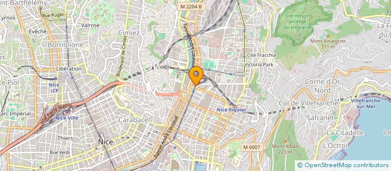 localisation de l'entreprise RENAISSANCE à NICE